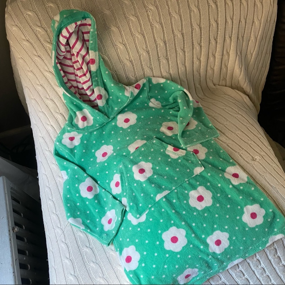 Mini Boden floral beach swim dress coverup